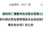 何为六爻顶格重罚！*ST广道实控人被终身市场禁入